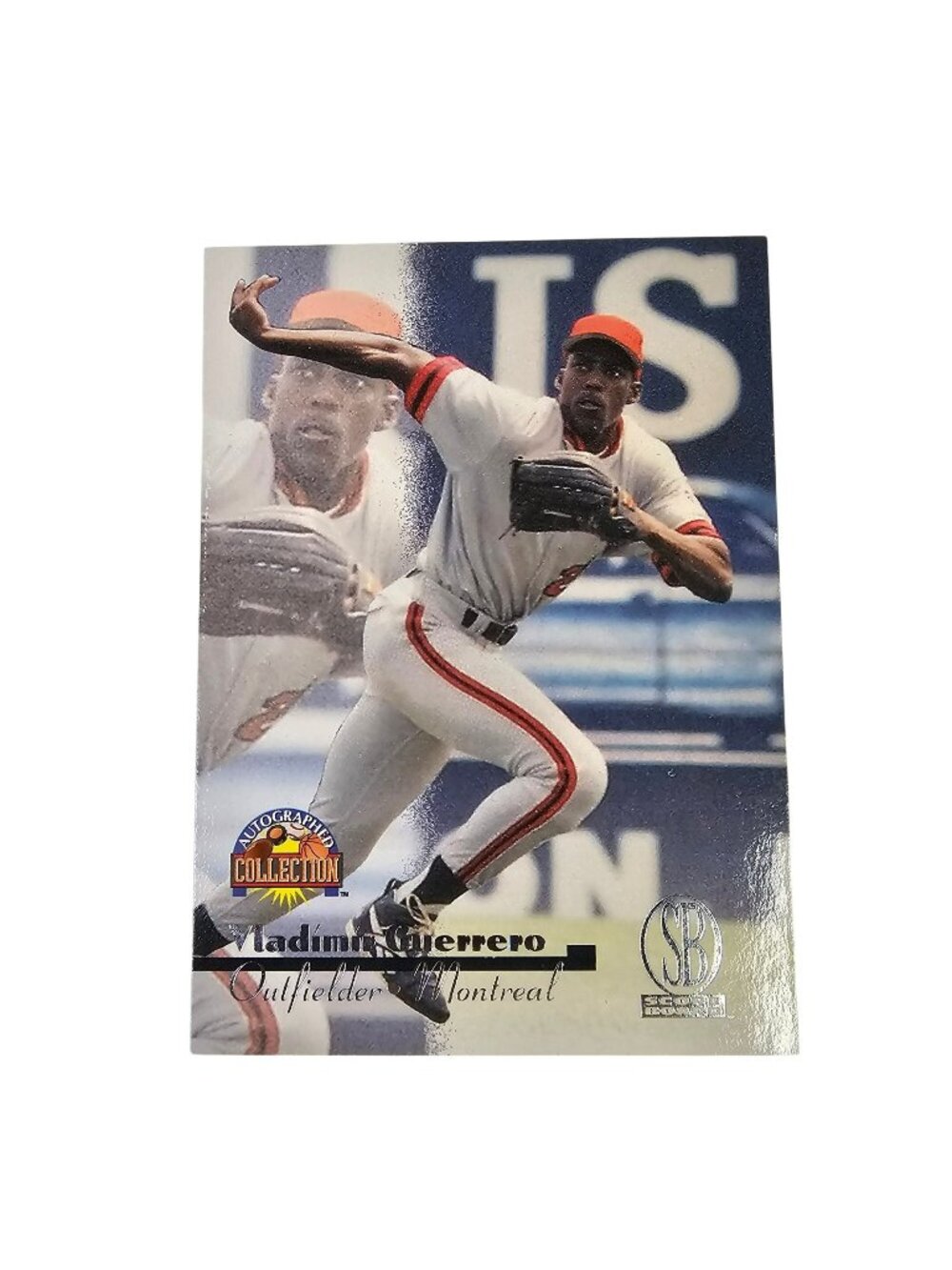 1996 Score Board Autographed Collection Vladimir Guerrero #39 Rookie Card RC
